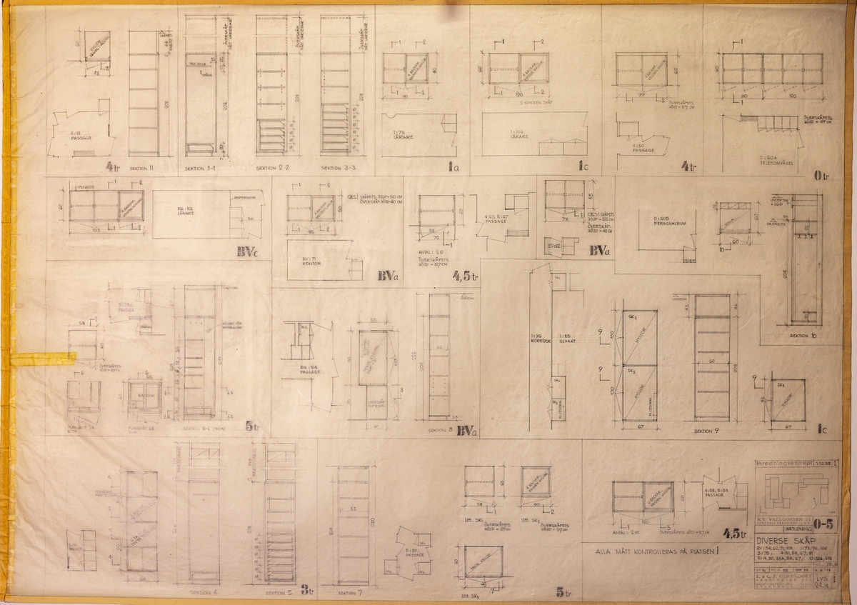 Ritning -ArkDes / DigitaltMuseum