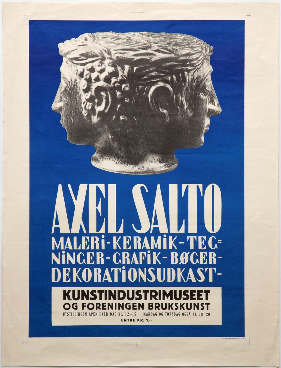 Axel Salto:  Kunstindustrimuseet [Plakat]