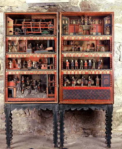 Modeller på Norsk Bergverksmuseum