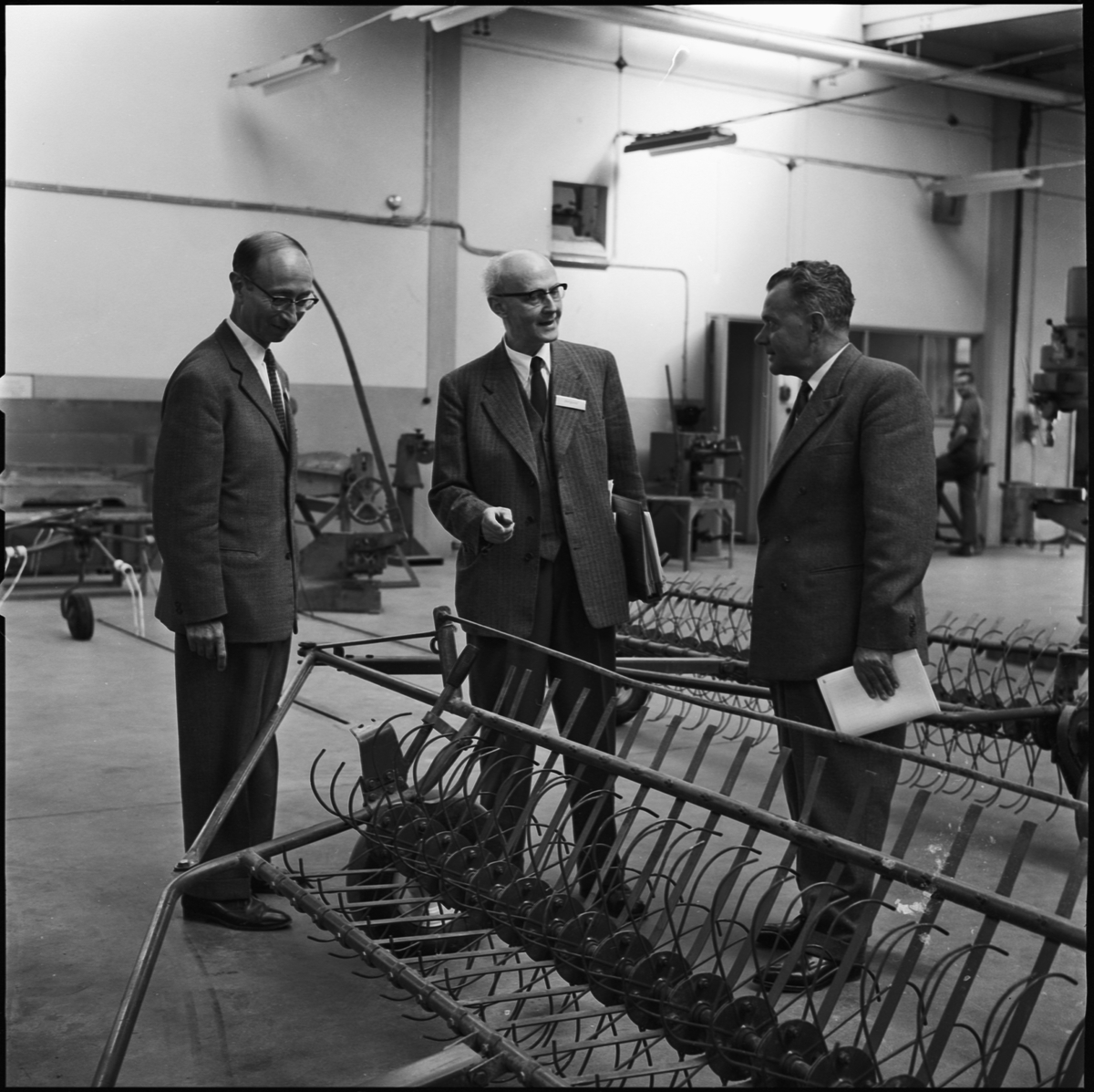 Lantbrukshögskolan, FN-representanter från tolv nationer på besök i Ultuna, Uppsala 1963