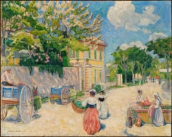 Fra Ponte Molle [Olje på lerret]