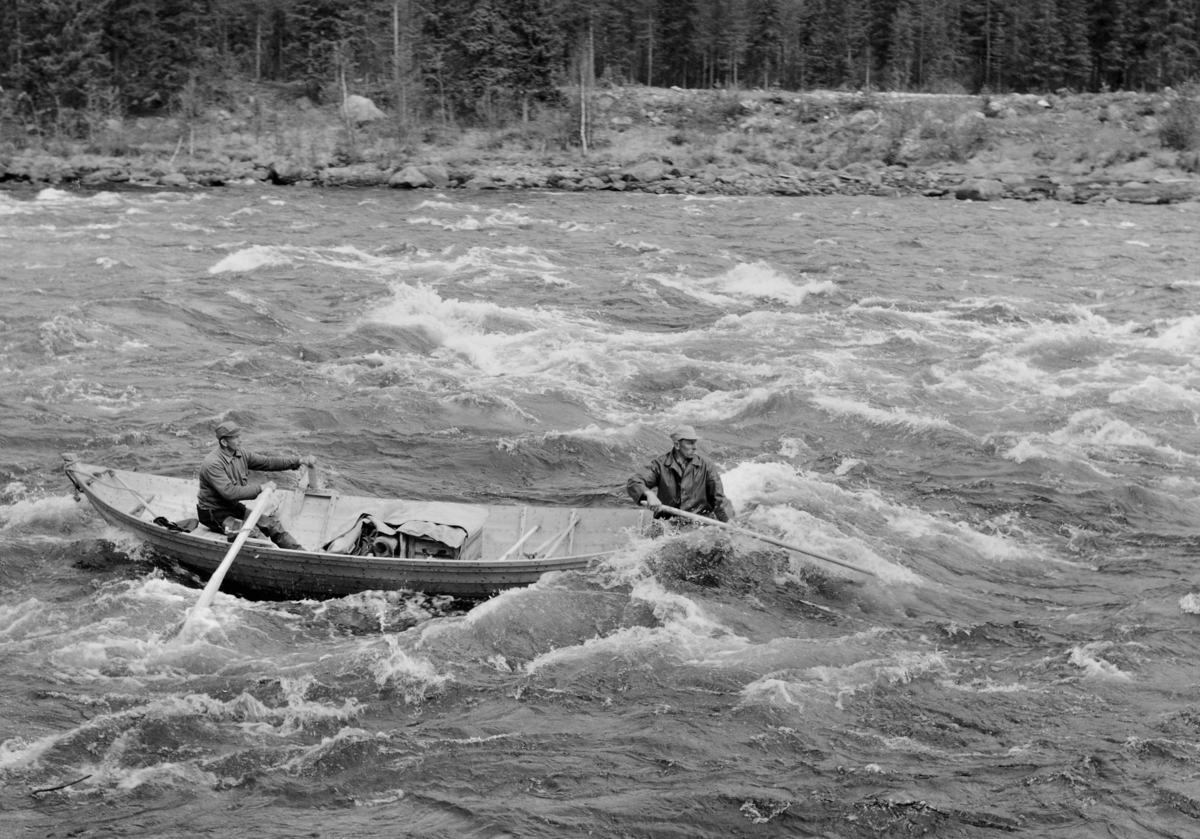 Fløting Urstrømsfossen