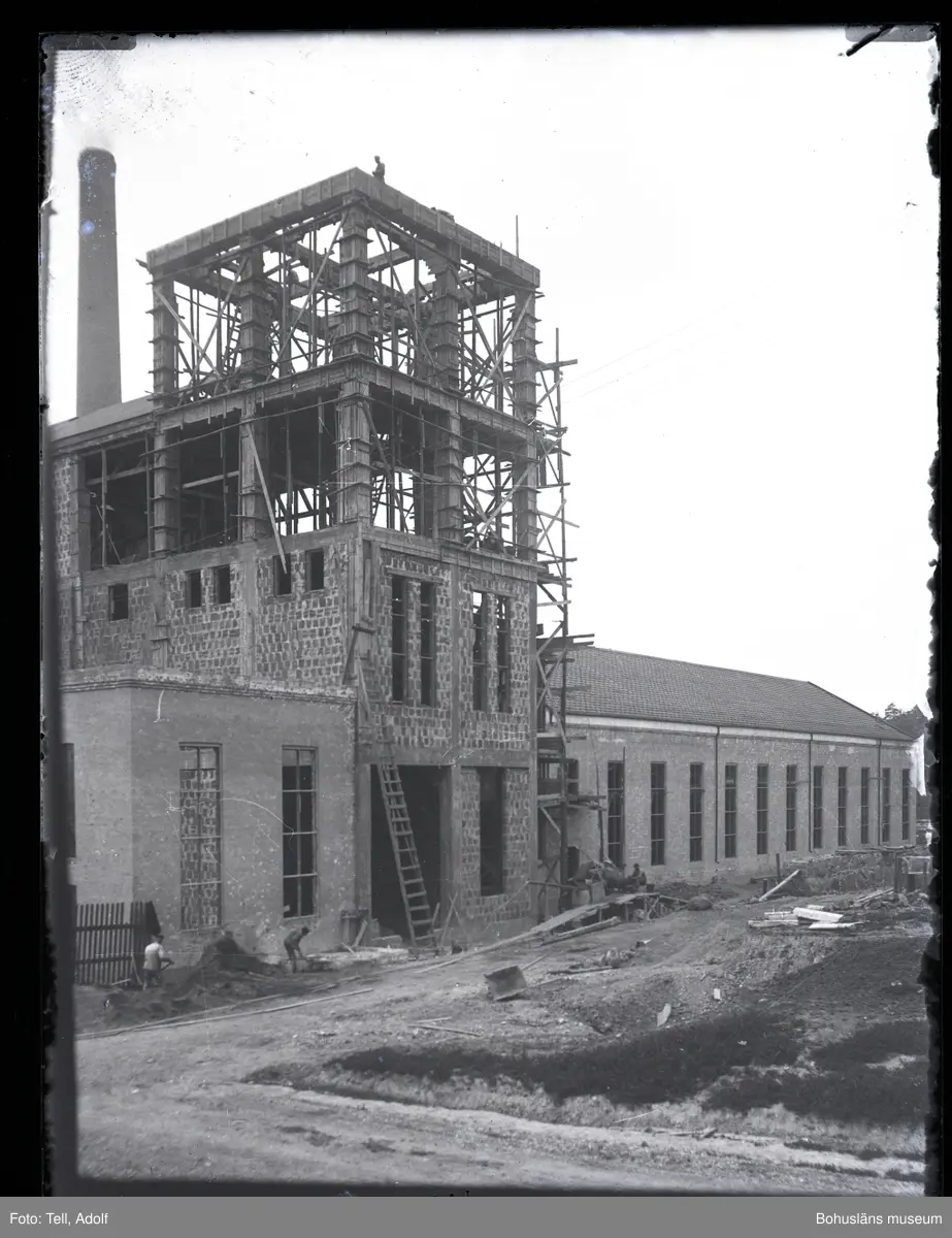 Enligt notering: "Alt Värmeverk Göt-Trollhättan "Stora Bön" Bygge c:a 1920 Tal"
