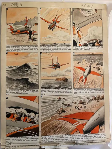 Flygkamraterna 2 [Akvarell]