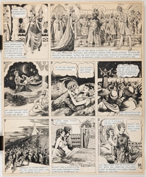 Tusen och en natt: Aladdin och den underbara lampan [Akvarel