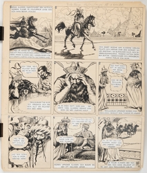 Tusen och en natt: Aladdin och den underbara lampan [Akvarel