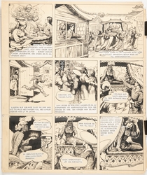 Tusen och en natt: Aladdin och den underbara lampan [Akvarel