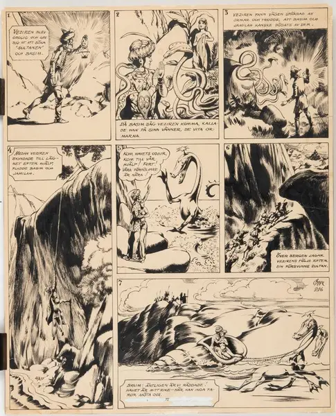 Tusen och en natt: Prins Bedr Basim och prinsessan Djauhara 