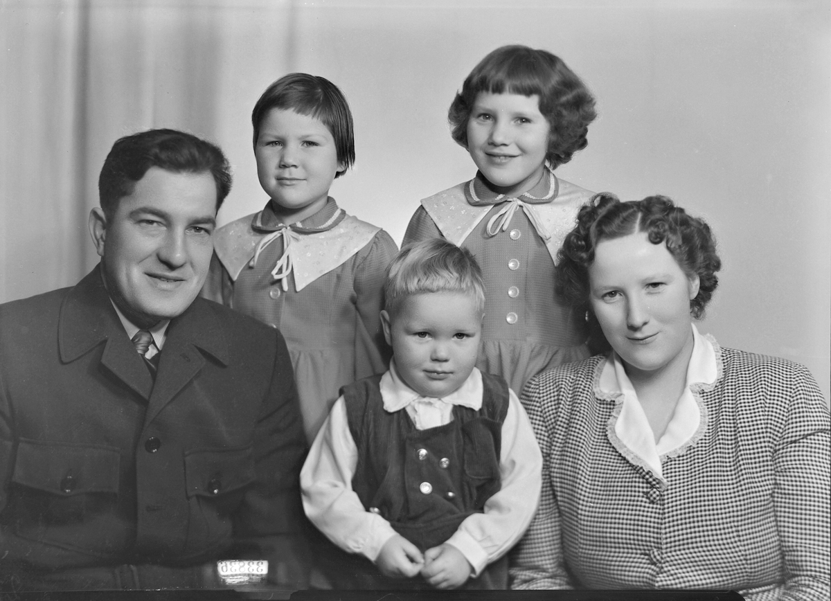 Gunnar Flåten med familie