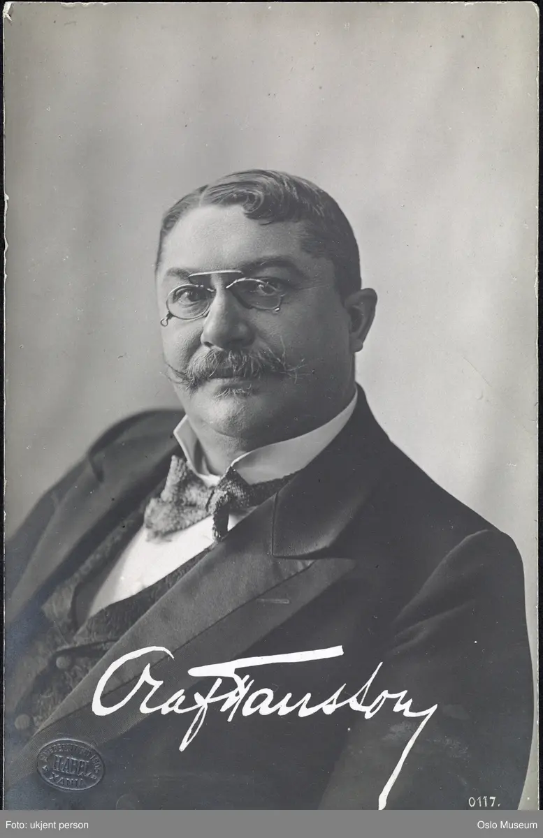 portrett, mann, skuespiller, sceneinstruktør, teatersjef, brystbilde, lorgnetter