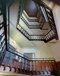 Oppgangen i Siebkes gate 6.