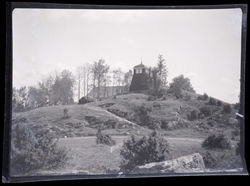 Klockstapeln  vid Rännelanda kyrka