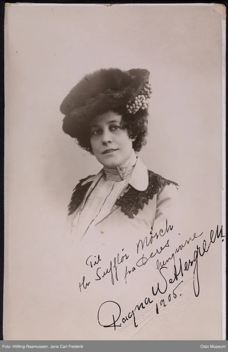 portrett, kvinne, skuespillerinne, vignettert brystbilde, hatt