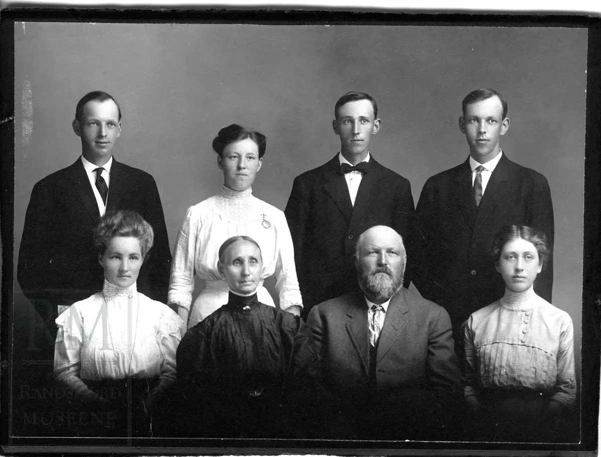 Portrett av en familie.
