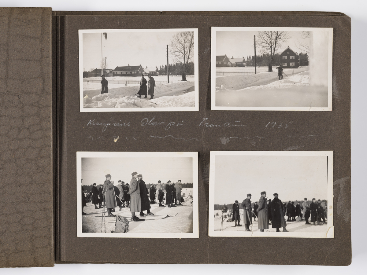 Diverse familiebilder til Synnøve Brændshøi tatt mellom 1936 og ca. 1940. 

Albumet inneholder bilder fra Nakkholmen (1936), Gardefjell (1938), og bilder av Kronprins Olav på Trandum tatt i 1938.

