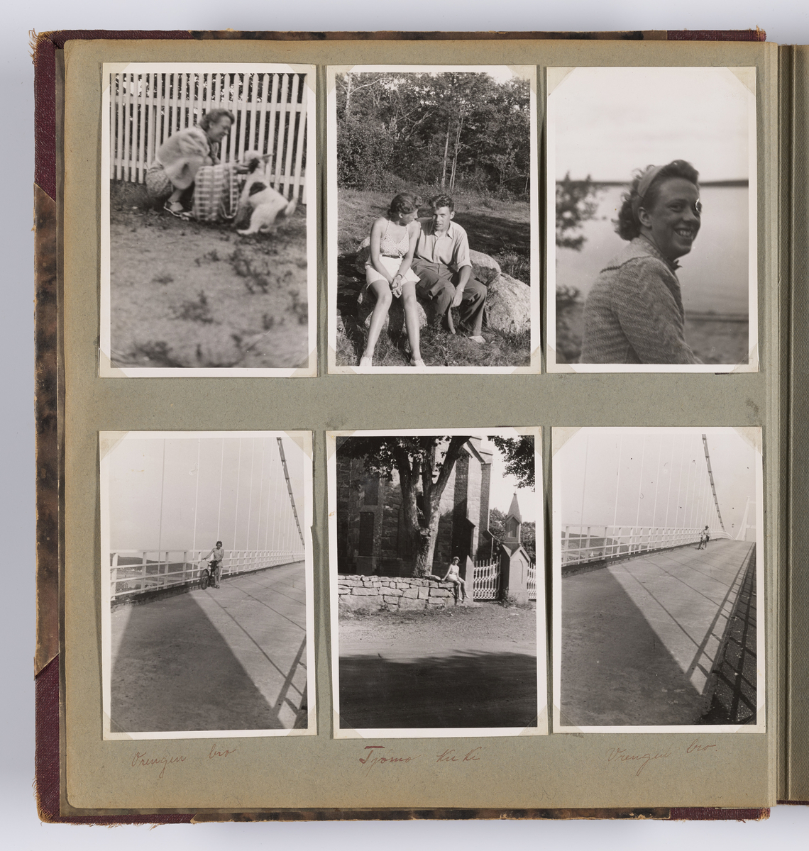 Diverse familiebilder og selvportretter til Synnøve Brændshøi tatt mellom 1938 og 1944. Albumet inneholder feriebilder fra Vrengen (Vestlandet), Vrengen bru, Tjøme, Ormelet pensjonat, Hurdalsjøen, Hamar, Lillehammer, Oslo, Trandum, Vigelandsparken.

Albumet inneholder bilder av Kronprins Olav på Trandum tatt i 1938. 

Julebilder og nyttårsaften bilder fra 1942/43.  