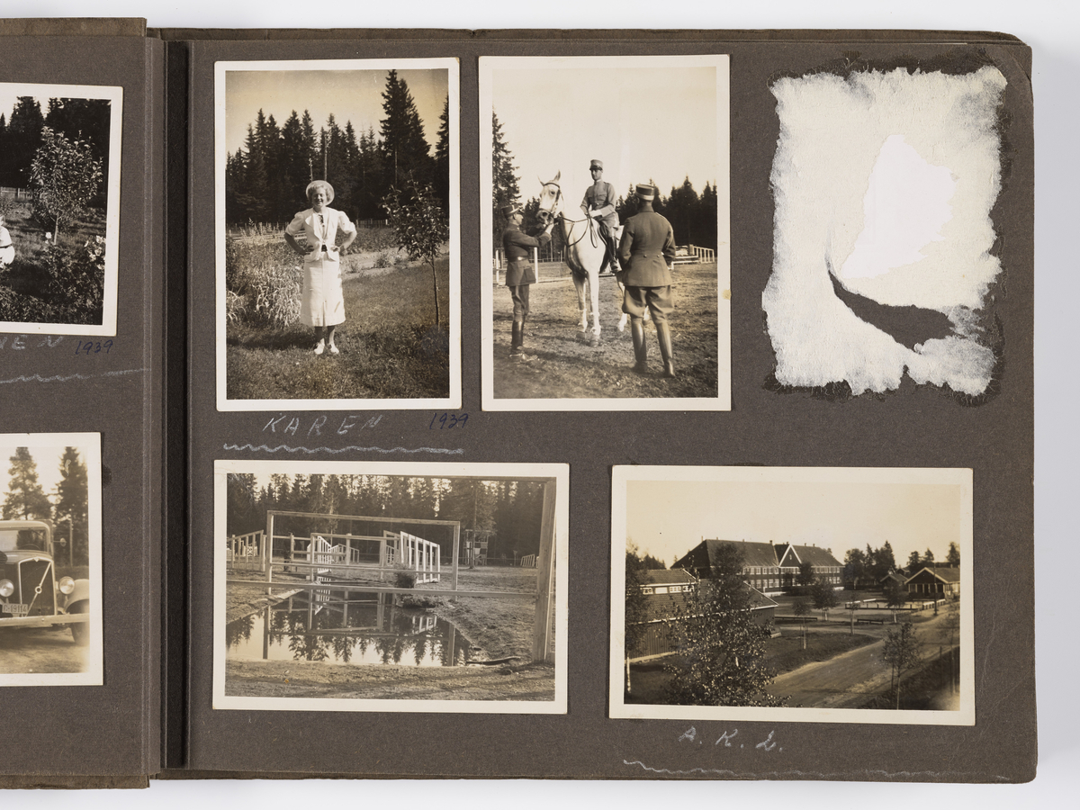 Diverse familiebilder til Synnøve Brændshøi tatt mellom 1936 og ca. 1940. 

Albumet inneholder bilder fra Nakkholmen (1936), Gardefjell (1938), og bilder av Kronprins Olav på Trandum tatt i 1938.

