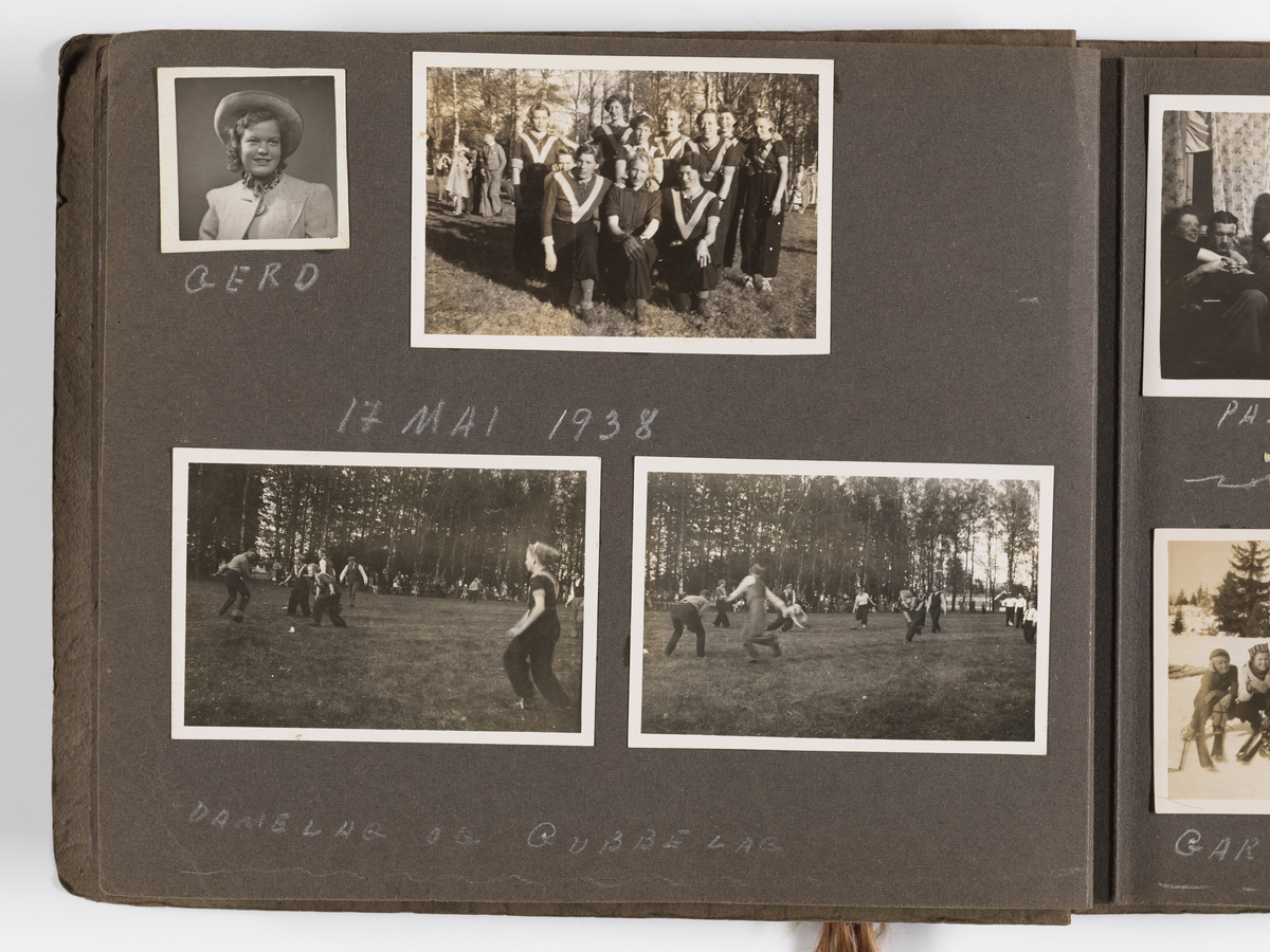 Diverse familiebilder til Synnøve Brændshøi tatt mellom 1936 og ca. 1940. 

Albumet inneholder bilder fra Nakkholmen (1936), Gardefjell (1938), og bilder av Kronprins Olav på Trandum tatt i 1938.

