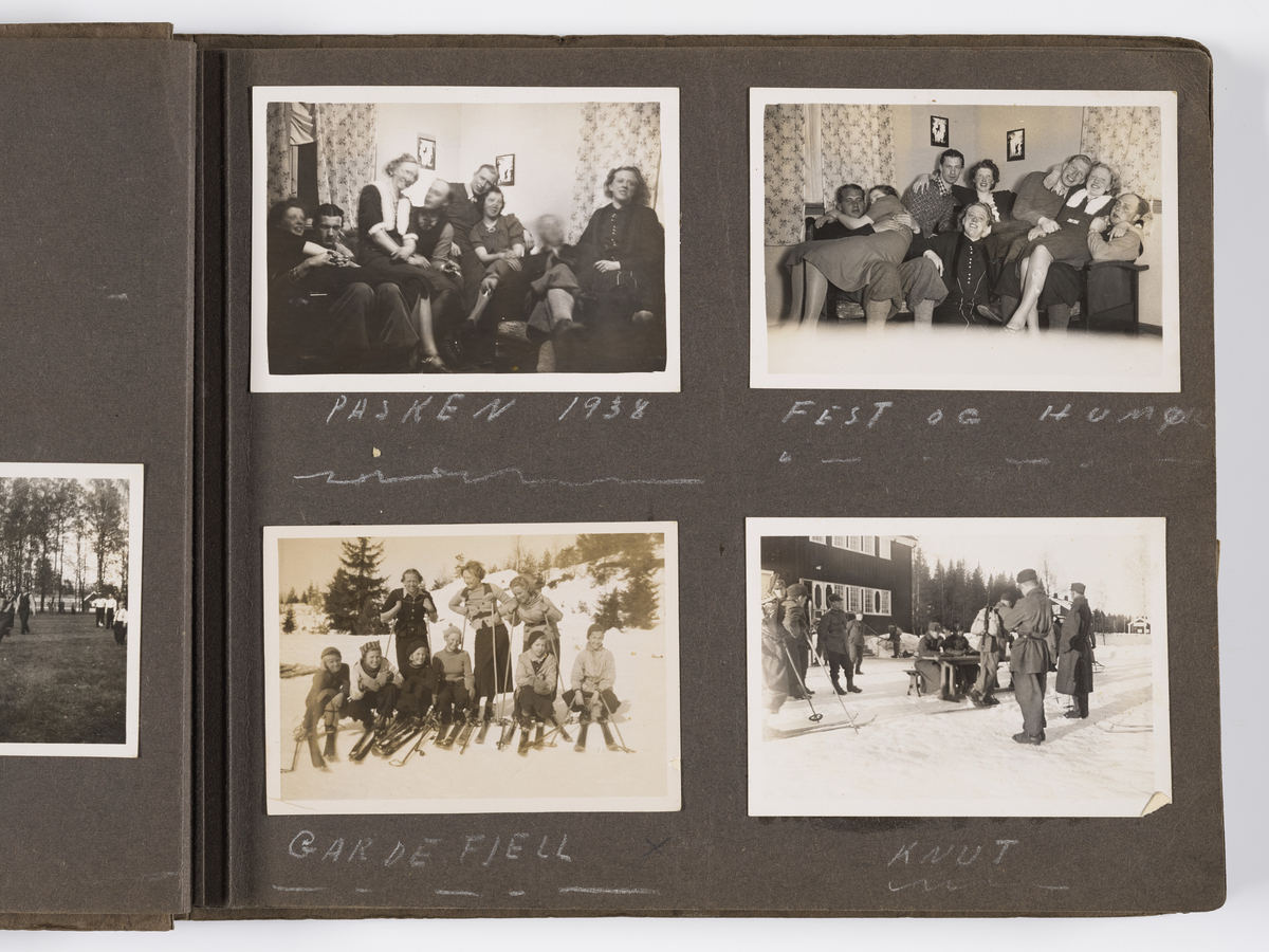 Diverse familiebilder til Synnøve Brændshøi tatt mellom 1936 og ca. 1940. 

Albumet inneholder bilder fra Nakkholmen (1936), Gardefjell (1938), og bilder av Kronprins Olav på Trandum tatt i 1938.

