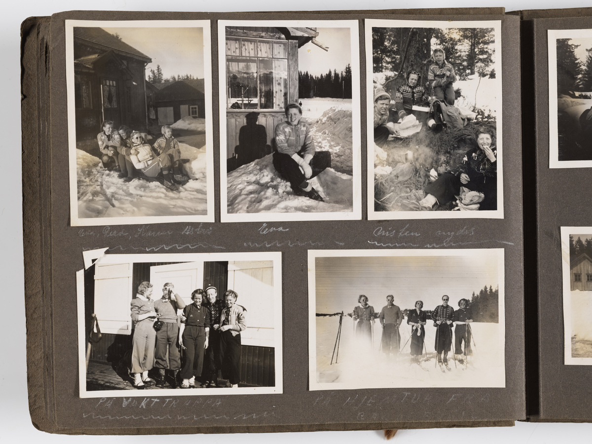 Diverse familiebilder til Synnøve Brændshøi tatt mellom 1936 og ca. 1940. 

Albumet inneholder bilder fra Nakkholmen (1936), Gardefjell (1938), og bilder av Kronprins Olav på Trandum tatt i 1938.


