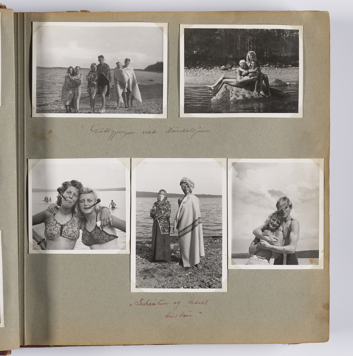 Diverse familiebilder og selvportretter til Synnøve Brændshøi tatt mellom 1938 og 1944. Albumet inneholder feriebilder fra Vrengen (Vestlandet), Vrengen bru, Tjøme, Ormelet pensjonat, Hurdalsjøen, Hamar, Lillehammer, Oslo, Trandum, Vigelandsparken.

Albumet inneholder bilder av Kronprins Olav på Trandum tatt i 1938. 

Julebilder og nyttårsaften bilder fra 1942/43.  