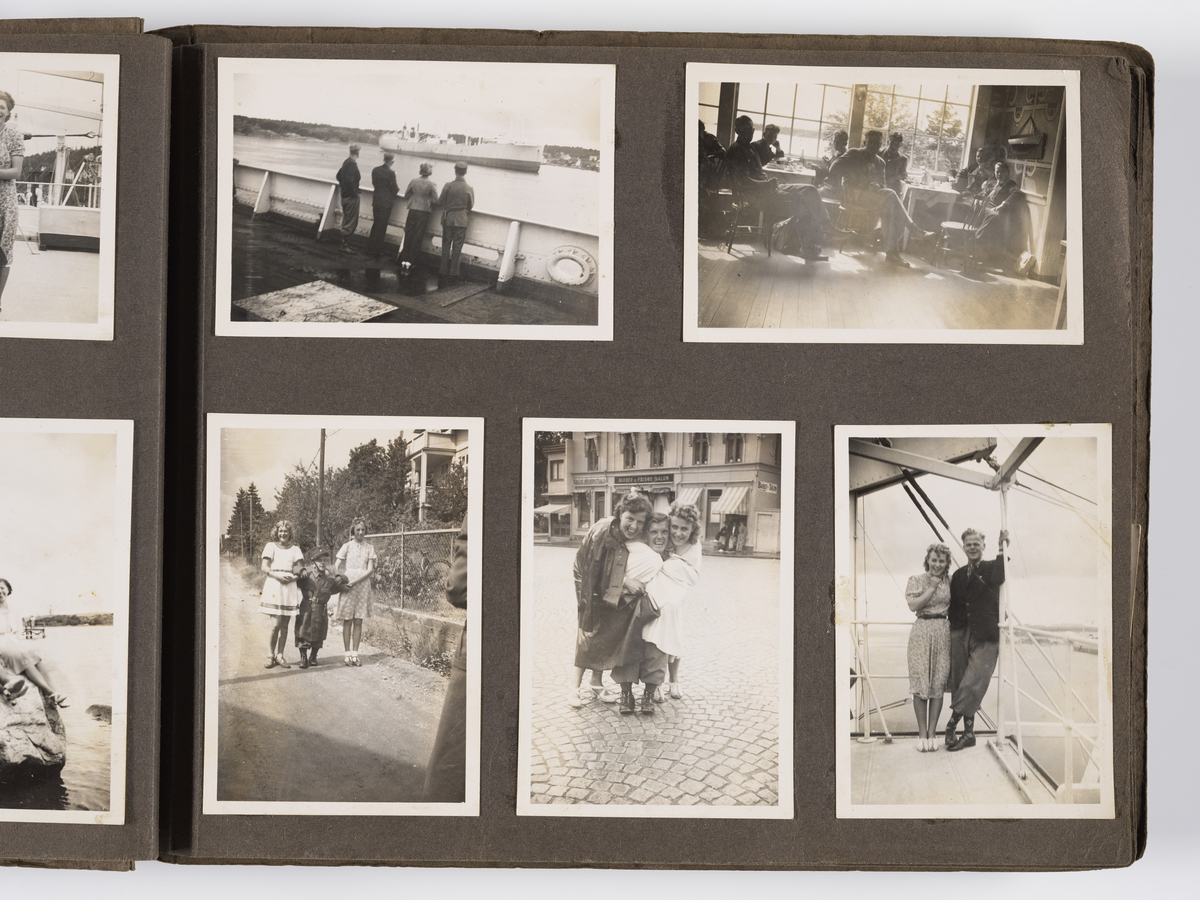 Diverse familiebilder til Synnøve Brændshøi tatt mellom 1936 og ca. 1940. 

Albumet inneholder bilder fra Nakkholmen (1936), Gardefjell (1938), og bilder av Kronprins Olav på Trandum tatt i 1938.

