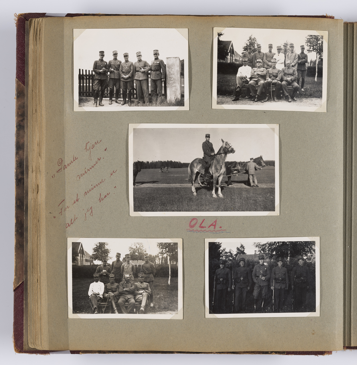 Diverse familiebilder og selvportretter til Synnøve Brændshøi tatt mellom 1938 og 1944. Albumet inneholder feriebilder fra Vrengen (Vestlandet), Vrengen bru, Tjøme, Ormelet pensjonat, Hurdalsjøen, Hamar, Lillehammer, Oslo, Trandum, Vigelandsparken.

Albumet inneholder bilder av Kronprins Olav på Trandum tatt i 1938. 

Julebilder og nyttårsaften bilder fra 1942/43.  