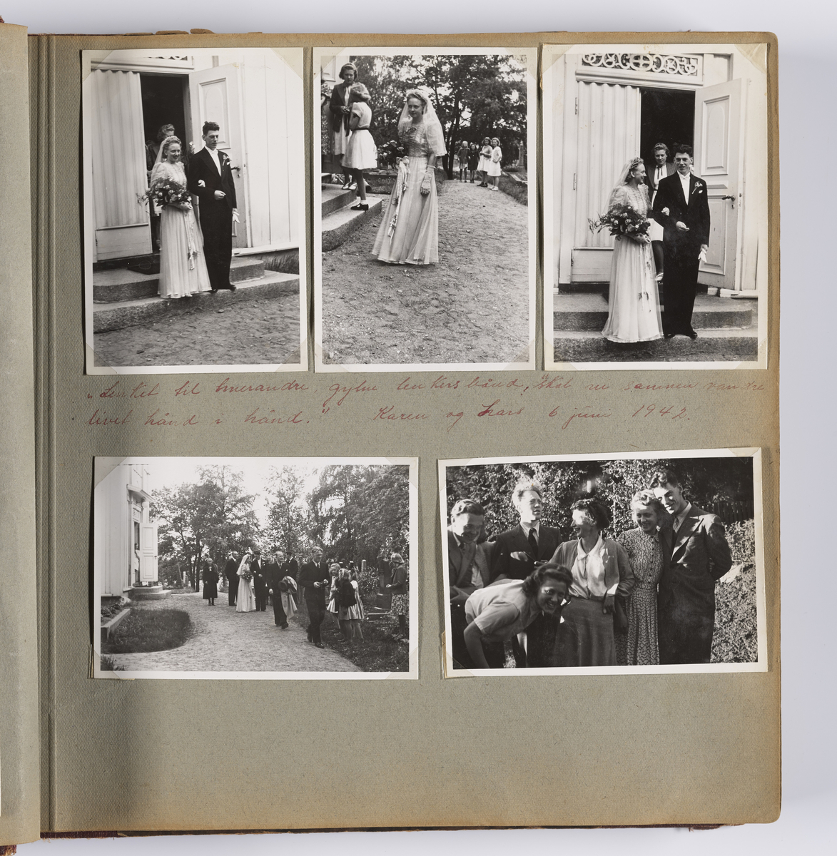 Diverse familiebilder og selvportretter til Synnøve Brændshøi tatt mellom 1938 og 1944. Albumet inneholder feriebilder fra Vrengen (Vestlandet), Vrengen bru, Tjøme, Ormelet pensjonat, Hurdalsjøen, Hamar, Lillehammer, Oslo, Trandum, Vigelandsparken.

Albumet inneholder bilder av Kronprins Olav på Trandum tatt i 1938. 

Julebilder og nyttårsaften bilder fra 1942/43.  