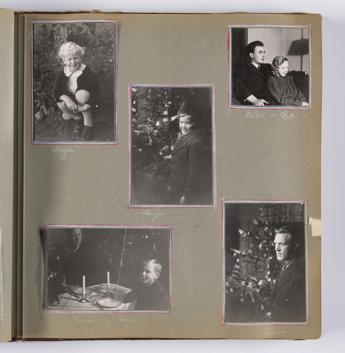 Diverse familiebilder og selvportretter til Synnøve Brændshøi tatt mellom 1938 og 1944. Albumet inneholder feriebilder fra Vrengen (Vestlandet), Vrengen bru, Tjøme, Ormelet pensjonat, Hurdalsjøen, Hamar, Lillehammer, Oslo, Trandum, Vigelandsparken.

Albumet inneholder bilder av Kronprins Olav på Trandum tatt i 1938. 

Julebilder og nyttårsaften bilder fra 1942/43.  