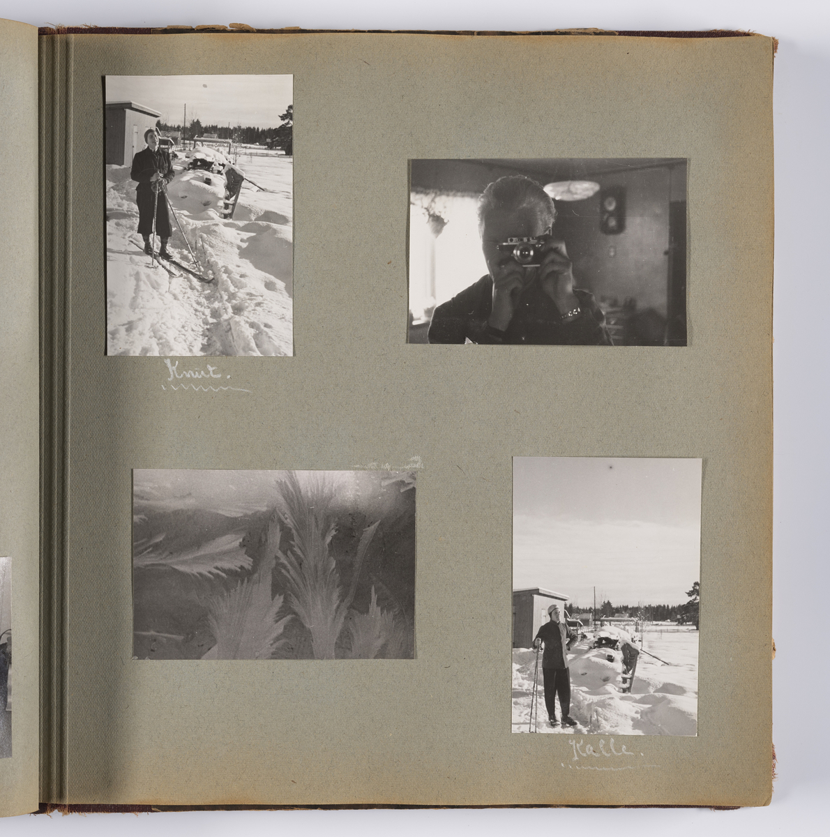 Diverse familiebilder og selvportretter til Synnøve Brændshøi tatt mellom 1938 og 1944. Albumet inneholder feriebilder fra Vrengen (Vestlandet), Vrengen bru, Tjøme, Ormelet pensjonat, Hurdalsjøen, Hamar, Lillehammer, Oslo, Trandum, Vigelandsparken.

Albumet inneholder bilder av Kronprins Olav på Trandum tatt i 1938. 

Julebilder og nyttårsaften bilder fra 1942/43.  