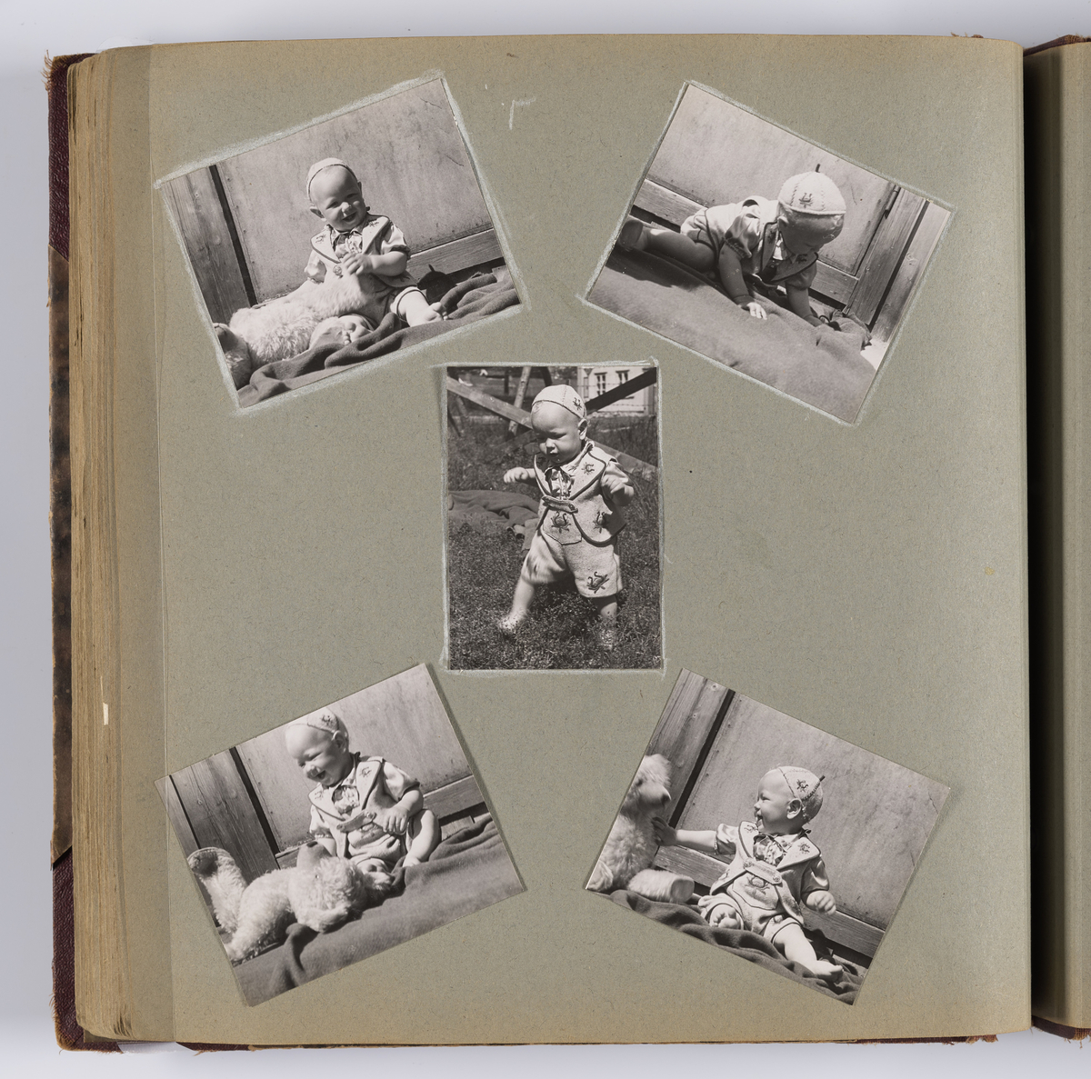 Diverse familiebilder og selvportretter til Synnøve Brændshøi tatt mellom 1938 og 1944. Albumet inneholder feriebilder fra Vrengen (Vestlandet), Vrengen bru, Tjøme, Ormelet pensjonat, Hurdalsjøen, Hamar, Lillehammer, Oslo, Trandum, Vigelandsparken.

Albumet inneholder bilder av Kronprins Olav på Trandum tatt i 1938. 

Julebilder og nyttårsaften bilder fra 1942/43.  