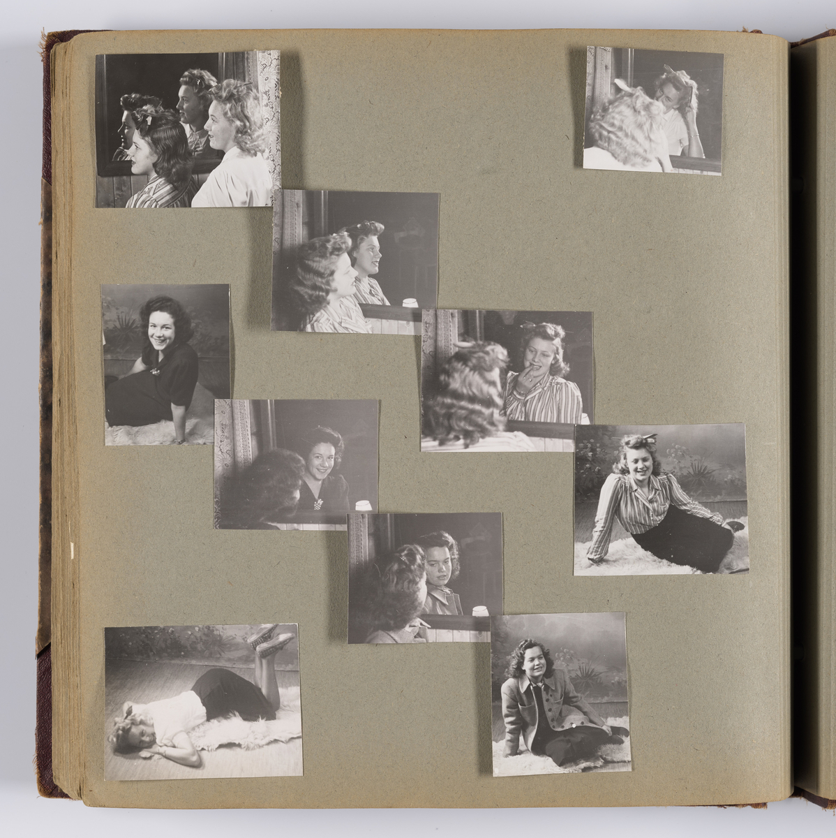 Diverse familiebilder og selvportretter til Synnøve Brændshøi tatt mellom 1938 og 1944. Albumet inneholder feriebilder fra Vrengen (Vestlandet), Vrengen bru, Tjøme, Ormelet pensjonat, Hurdalsjøen, Hamar, Lillehammer, Oslo, Trandum, Vigelandsparken.

Albumet inneholder bilder av Kronprins Olav på Trandum tatt i 1938. 

Julebilder og nyttårsaften bilder fra 1942/43.  