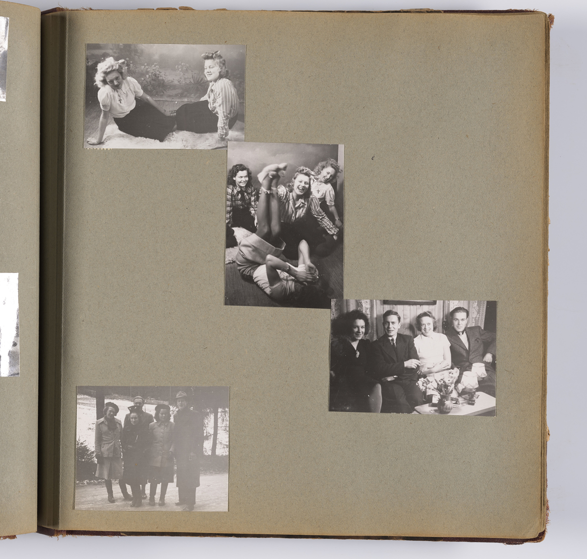 Diverse familiebilder og selvportretter til Synnøve Brændshøi tatt mellom 1938 og 1944. Albumet inneholder feriebilder fra Vrengen (Vestlandet), Vrengen bru, Tjøme, Ormelet pensjonat, Hurdalsjøen, Hamar, Lillehammer, Oslo, Trandum, Vigelandsparken.

Albumet inneholder bilder av Kronprins Olav på Trandum tatt i 1938. 

Julebilder og nyttårsaften bilder fra 1942/43.  