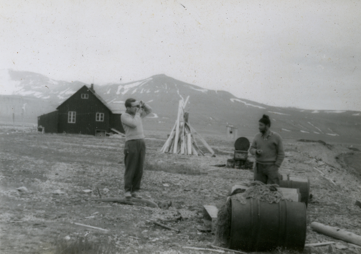 Fangsstasjonen til Hilmar Nøis Fredheim i Tempelfjorden ca. 1960