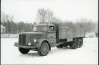 Västerås.
Lastbil från Östermalms Åkeri. 1940-talet.