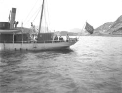 Bildet fra Theodor Lerners ekspedisjon. Han var en tysk jour