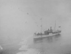 Bildet fra Theodor Lerners ekspedisjon. Han var en tysk jour