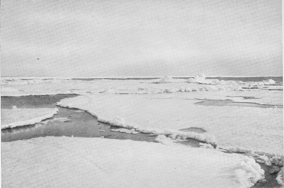 Bildet fra Theodor Lerners ekspedisjon. Han var en tysk journalist og polarfarer. Foretok mange reiser til Svalbard og Bjørnøya i årene fra 1896. Overvintret på Bohemanneset i Isfjorden sammen med Hjalmar Johansen (1907–08). Lerner er særlig kjent for sine anneksjoner av land på Bjørnøya 1898–99. Kjent under tilnavnet Tåkefyrsten. Bildet kommer fra Historisches Museum i Frankfurt am Mein.