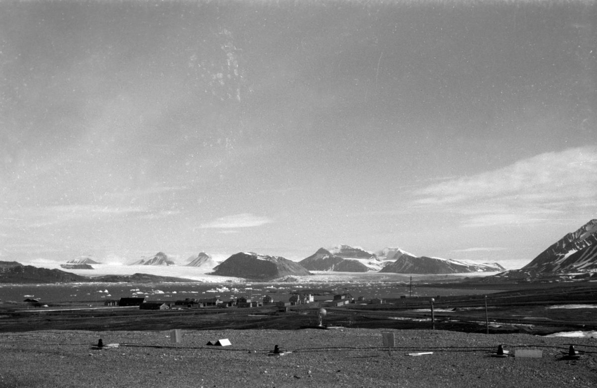 Utsikt mot Ny-Ålesund.