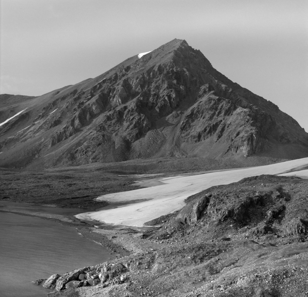 Fugleberget sett fra Baranowskiodden.