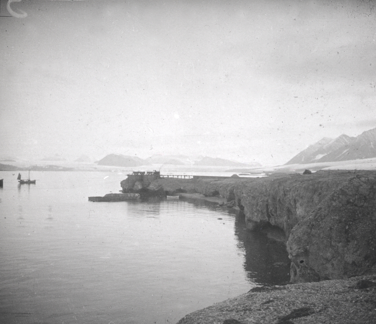 Bilde fra Ny-Ålesund gruvemuseums utstilling.