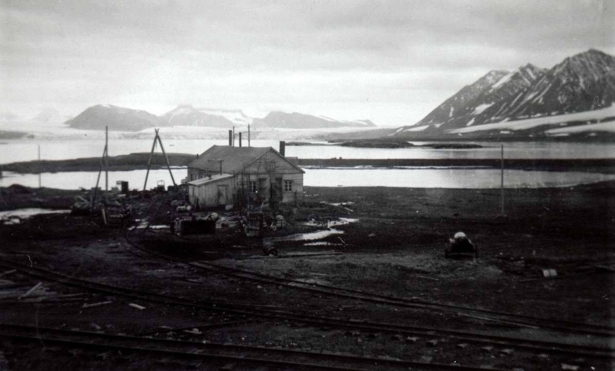 Anlegger i Ny-Ålesund.