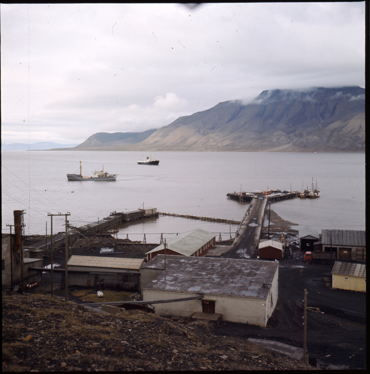 Gamlekaia i Longyearbyen. 