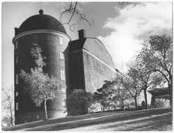 Uppland. Uppsala slott, som började byggas som försvarsanläg