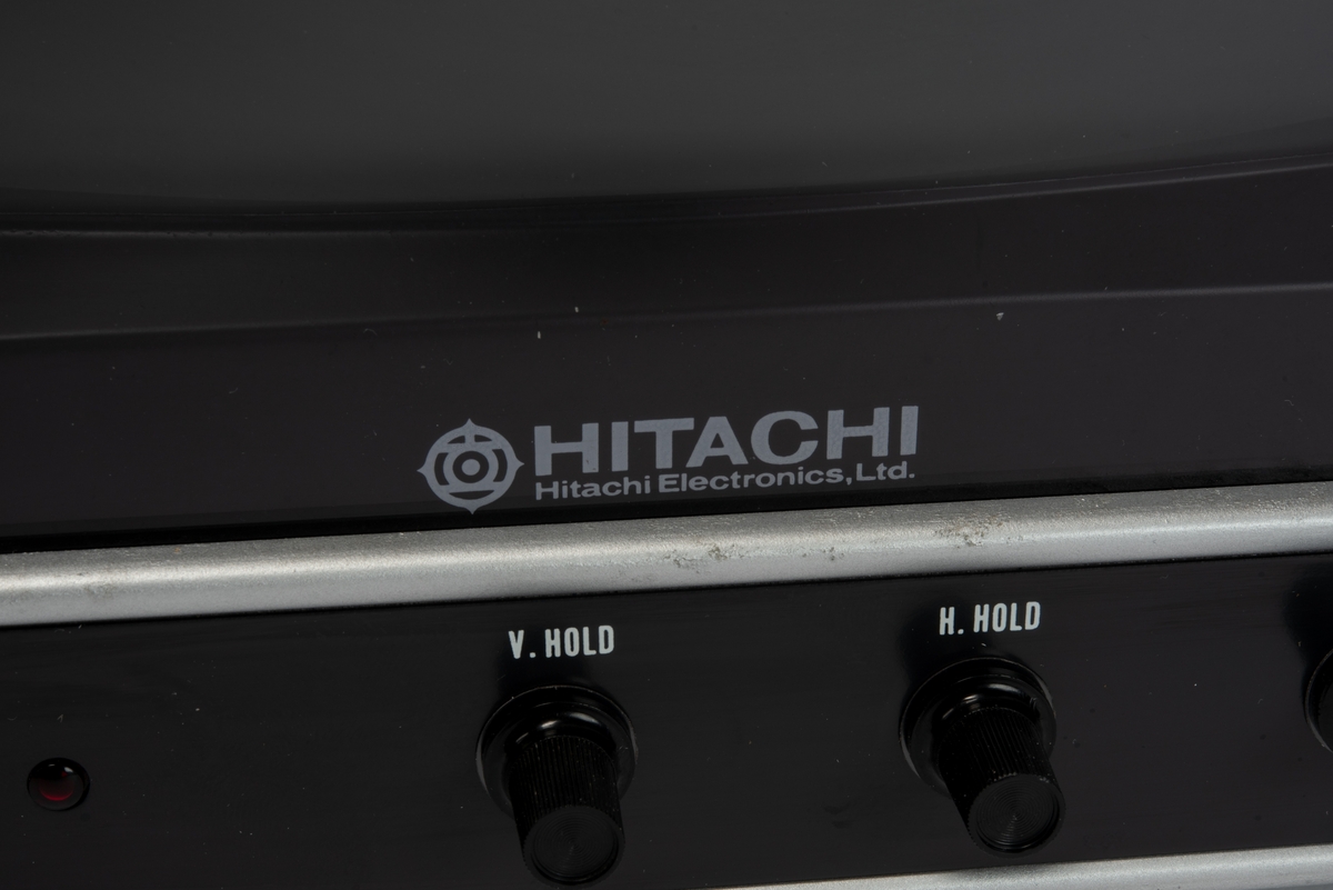 Videoskjerm som viste informasjon som ble overført fra undervannsfarkosten Snurre.