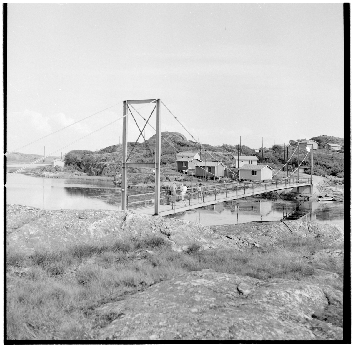 Motiv från Bohuslän ur bildsamlingen efter fotograf Carl Alfred Träff.