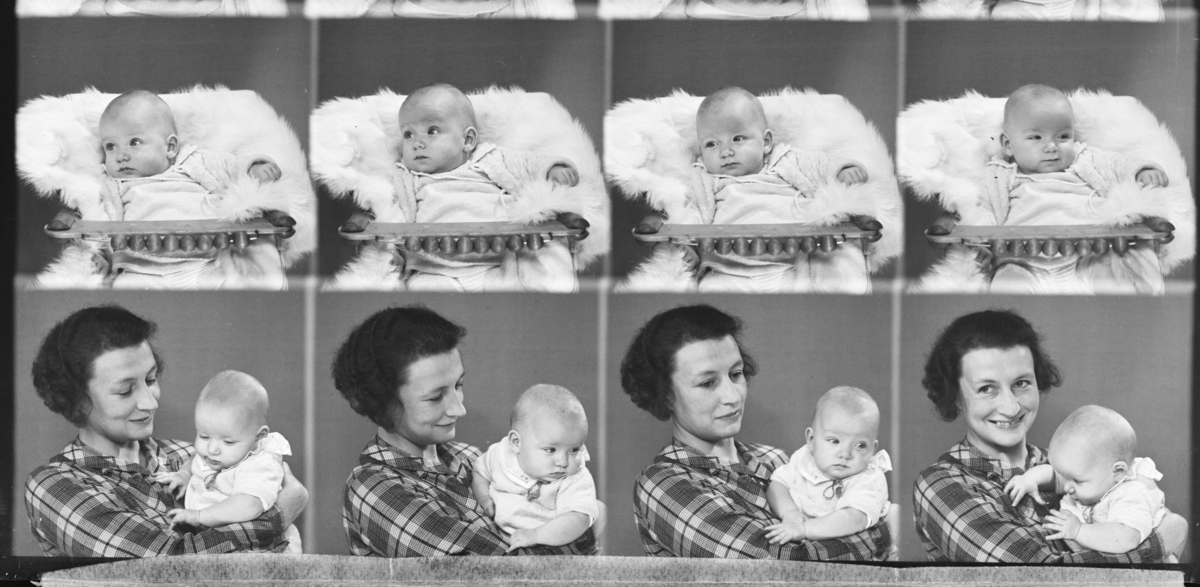 Elsa Bernstone med sonen Olof