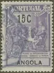 Frimärke ur Gösta Bodmans filatelistiska motivsamling, påbörjad 1950.
Frimärke från Portugal, 1925. Motiv av Planen för Lissabons återuppbyggande efter jordbävningen 1755 framlägges av Markisen de Pombal.