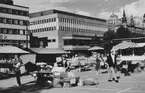 Gävle stad  Norr, Stortorget.
Salutorget, juni 1970.