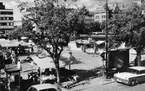 Gävle stad  Norr, Stortorget.
Salutorget, juni 1970.